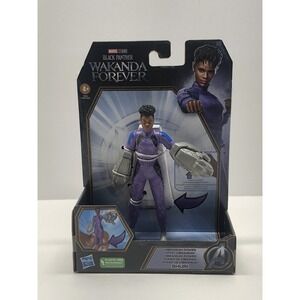 Marvel Black Panther Wakanda Forever Shuri Action Figure New In Box Hasbro 6"